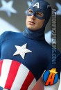 This 12-inch Captain America figure is based on the likeness of actor Chris Evans.