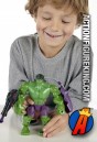 Build your very own Hulk Marvel Super Hero Mashers action figure.