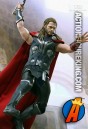 Ready to strike is this Avengers Age of Ultron Thor figure.