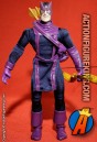 Mego style Marvel Famous Cover Series Hawkeye 8 inch action figure with fabric uniform.