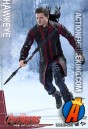 Sixth-scale Hawkeye action figure with highly detailed outfit from Hot Toys.