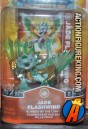 A packaged sample of this Skylanders Giants Jade Flashwing figure.