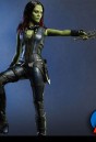 Fully articulated 6th-scale Gamora action figure from Hot Toys.