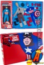 Marvel Legendeary Heroes 8-inch Captain America boxed set.
