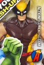 Mash Wolverine up with other Marvel Super Hero Mashers figures to create your own unique hero or villain.