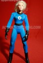 Marvel&#039;s Famous Cover Series 8 inch tall, fully articulated Invisible Woman figure with removable outfit and rooted hair.