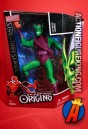 A packaged sample of this Hasbro Marvel Signature Series Spider-Man Origins Green Goblin.