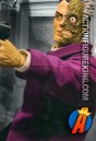 Sixth scale DC Direct fully articulated Two-Face action figure with removable fabric uniform.