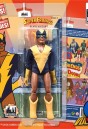 Mego-style Super Friends Black Vulcan figure.