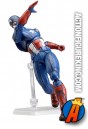 Articulated and poseable Figma 6-inch scale Captain America action figure from Max Factory.