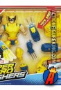 A packaged sample of this 6-inch Marvel Super Hero Mashers Wolverine action figure from Hasbro.