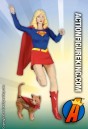 13 inch DC Direct fully articualted Supergirl action figure with authentic fabric outfit.