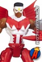 The Falcon Marvel Super Hero Mashers figure appears in his classic comic book-style red and white uniform.
