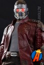 Star-Lord features an interchangeable masked head sculpt with LED light up function.