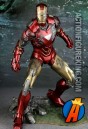Fully articulated sixth-scale Iron Man Mark VI action figure.