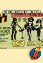 Mego 12-inch KISS action figures comic advertisement.