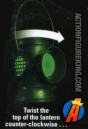 A working lantern is included with this 13-inch Alan Scott Green Lantern.