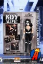 A packaged sample of this KISS Series Six Alive The Catman (Peter Criss) fully articulated 8-inch action figures with removable cloth uniform.