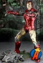 Tony Stark as this Iron Man Mark VI figure from Hot Toys.