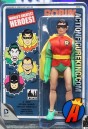 A packaged sample of this Retro-Action Robin action figure with removable cloth uniform.