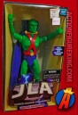 A packaged sample of this 9-inch scale JLA DC Super-Heroes Martian Manhunter figure from Hasbro.