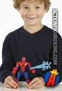 Combine Spider-Man with other Marvel Super Hero Mashers to create your own characters.