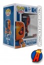 A packaged sample of this Funko Pop! Heroes Deathstroke vinyl figure.