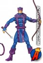 Fully articulated Marvel Universe 3.75 inch Avengers Dark Hawkeye action figure.