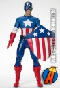 From the pages of Marvel Comics comes this dressed Tonner Captain America figure.