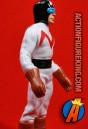 Side view of this custom sculpted Speed Racer – Racer X action figure.
