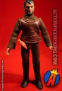 Fully articulated Mego 8 inch Star Trek Klingon action figure with authentic fabric uniform.