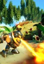 Skylanders SWAP-Force Blast Zone character doing his thing.