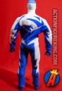 Rearview of this Hasbro DC SUper-Heroes 9-inch scale Superman Blue action figure.