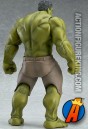 Rear view of this Avengers Hulk figure by Figma.