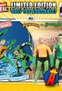 Limited edition Mego-style Aquaman and Green Arrow two-pack action figures.