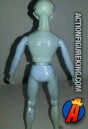 A rear view of the Type 2 blue body Mego Keeper figure.