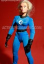 Looking a lot like a Mego is this Famous Cover Series 8 inch Invisible Woman action figure from Toybiz.