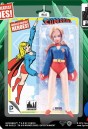 8-inch scale Mego-type Supergirl action figure.