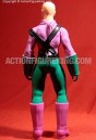 Rear view of this 8 inch Mattel Retro-action Lex Luthor figure.