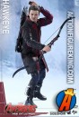 Fully articulated 12-inch scale Hawkeye action figure from Sideshow Collectibles.