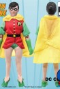 MEGO-STYLE TEEN TITANS Series 7-INCH ROBIN Action Fiogure with Removable Cloth Uniform