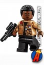 LEGO STAR WARS FINN minifigure with blaster.