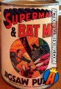 APC 200-Piece Superman and Batman Cannister Jigsaw-Puzzle.