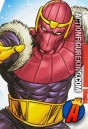 Cool artwork from this Marvel Universe 3.75 inch fully articulated Baron Zemo action figure from Hasbro.