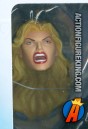 This shot shows the second Black Canary head sculpt with open mouth using her sonic scream.