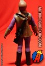 Rear view of this Mego Planet of the Apes Urko action figure with authetic fabric uniform..