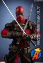 Fully articulated and highly detailed 12-inch scale Deadpool figure.
