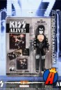 A packaged sample of this KISS Series Six Alive The Demon fully articulated 8-inch action figures with removable cloth uniform.