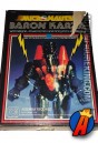 A packaged sample of this Micronauts Baron Karza Mego action figure.