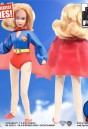 Mego style 8-inch scale Supergirl action figure.